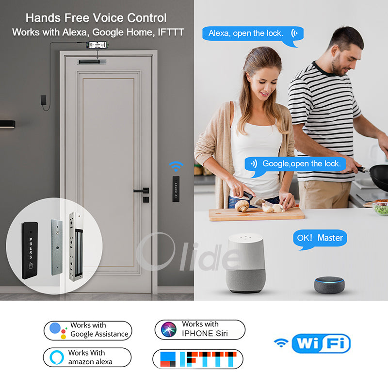 hand free wifi smart access control system kit